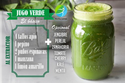 info jugos verdes